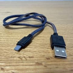 USB-A to Lightning 充電ケーブル デニム調のサムネイル