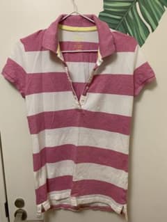 最終SALE！UNIQLO★アバクロ♪ホリスター風ポロ★ピンク Lのサムネイル