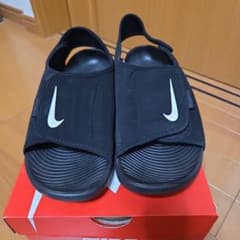 再値下げNIKE SUNRAY ADJUST 5 サンダル ブラック 25cmのサムネイル