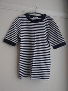 トゥモローランド MACPHEE ストライプ柄 半袖Tシャツ Sサイズ 日本製のサムネイル