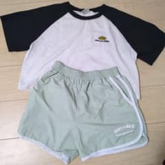 Tom and Jerry Tシャツ 短パンツ セット 160　短パン試着のみのサムネイル