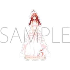 영화 5등분의 신부 아크릴 스탠드 E:나카노 5월 웨딩 드레스