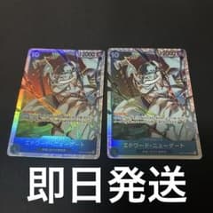 ワンピースカード エドワード・ニューゲート SR op13 青黄ナミデッキ