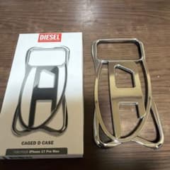 iPhoneアクセサリー DIESEL CAGED D CASE iPhone 17 Pro Max Women's Caged D glossy case for iPhone 17 Pro | Black | Diesel