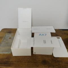 OPPO AX7 外箱 クイックガイド ケース付きのサムネイル