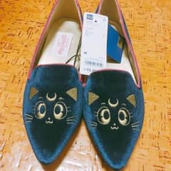 GU セーラームーン オペラシューズ NAVYのサムネイル