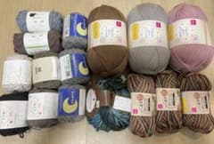 毛糸 まとめ売り 16玉セットのサムネイル
