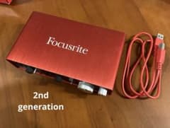 9/23 限定価格 Focusrite Scarlett 2i2 GEN2