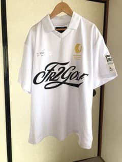 FR2G ポロシャツ ホワイト MOONSHOT FR2ゴルフ MOONSHOT Logo Dry Polo Shirt - メルカリ