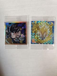 ドラゴンボール 超戦士シールウエハース 10周年 2枚セット シークレットのサムネイル