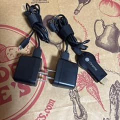 Chromecast USBケーブル　アダプタ　付　まとめ売り　ジャンク品