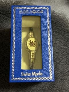 Andre Mouche アンドレムッシュ ダイヤベゼル クォーツ 腕時計 ANDRE MOUCHE 花柄 quartz時計 アンドレムッシュ - メルカリ