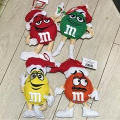 M&M'S クリスマスオーナメント 4体セットのサムネイル
