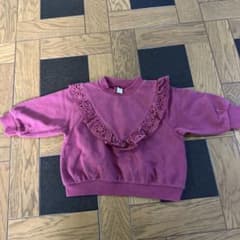 après les cours フリルトレーナー　80㎝のサムネイル