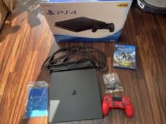 PS4 本体　非純正コントローラー　HORIZON ZERO DOWNセットのサムネイル