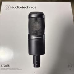 【美品】audio technica AT2035 コンデンサーマイクのサムネイル