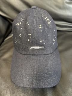 JIMWAG デニムネイビーキャップ ラインストーンのサムネイル