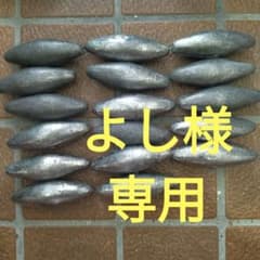 80号 中通しオモリ17個セットのサムネイル