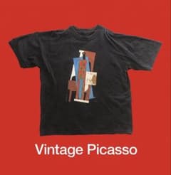 90s vintage picasso Tee ピカソのサムネイル