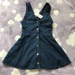 INGNI 紺色 ワンピース デニムのサムネイル