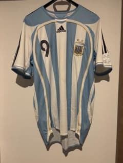 adidas アルゼンチン代表 クレスポ ユニフォーム 9番 - メルカリ