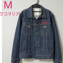 ワコマリア WACKO MARIA デニムジャケット Gジャン 刺繍 インディゴ