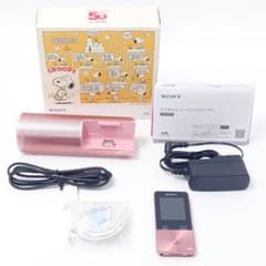 極美品】SONY WALKMAN NW-S313K ピンク スヌーピーコラボ - メルカリ