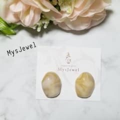 小ぶり*bumpy oval…whiteのサムネイル