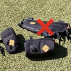 RESTRAP バッグ2点セット ハンドルバーバッグ  ステムバッグのサムネイル