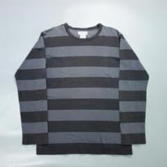 1003 00s Y2K アニエスベーオム ボーダー ロンT メンズ Tシャツ - メルカリ
