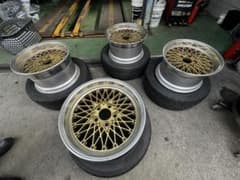 SSR メッシュ ゴールド 16インチ 8.5J 9J 114.3 5H 当時物 - メルカリ