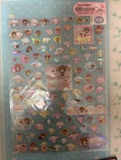 サンリオ シュガーバニーズ 100ピースシール平成レトロ★ホログラムシールのサムネイル