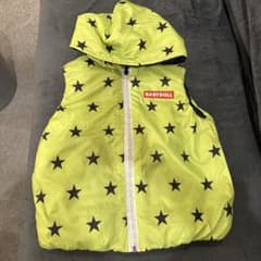 BABYDOLL リバーシブル中綿ベスト 星柄のサムネイル