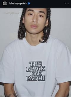 black eye patch tシャツkohjiya cfn malik 着用のサムネイル