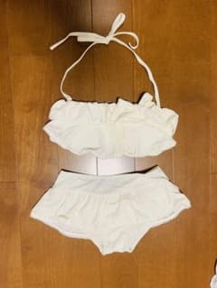 【送料込み】水着 白 ビキニのサムネイル