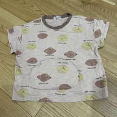 mimorand（ミモランド）パン柄Ｔシャツ（半袖）100cm 2点セットのサムネイル