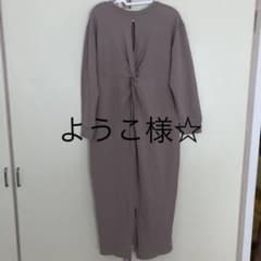 ねじりデザイン☆スウェットワンピのサムネイル