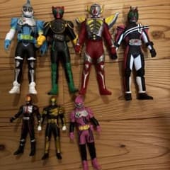 仮面ライダー フィギュア7体セットのサムネイル