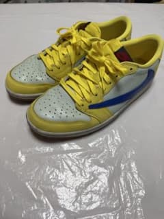 トラヴィススコット×ナイキウィメンズ エアジョーダン1 ロー カナリーのサムネイル