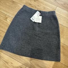 【UNIQLO:C】プレミアムラムミニスカートのサムネイル