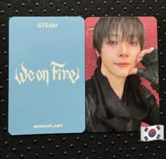 &TEAM 韓国 団体 ヨントン We on Fire トレカ ニコラス - メルカリ