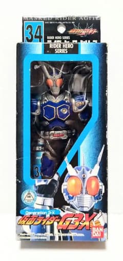 ライダーヒーローシリーズ34 仮面ライダーG3-X ソフビ GX-05付 新品