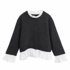 ZARA ポプリンコンビニットジャケット - メルカリ