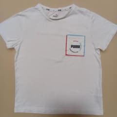PUMA Tシャツ ホワイト 140cmのサムネイル