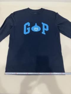 ドラゴンクエスト スライム 長袖Tシャツ S ネイビー | Mercari