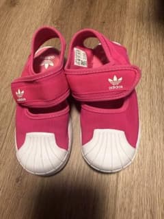 adidas キッズ サンダル ピンク 15cmのサムネイル