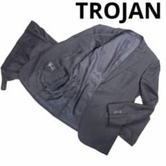 TROJAN スーツセットアップスーツ上下 ストライプ　ビジネス　カジュアルのサムネイル