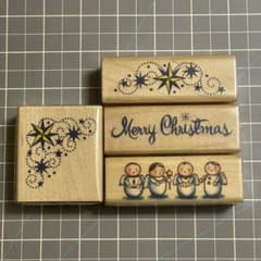 【こどものかお】クリスマススタンプセットのサムネイル