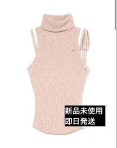 andmarry アンドマリー Rumi knit tank pink - メルカリ