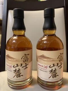 【2本セット】ウイスキー 富士山麓樽熟原酒50 700mlのサムネイル